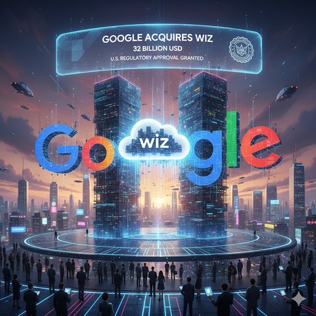 Google avanza en la adquisición de Wiz por 32.000 millones de dólares tras aprobación regulatoria en EE. UU.