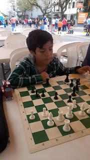 Emmanuel Jiménez estuvo implacable en el Paseo Colón