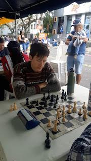 Emmanuel Jiménez estuvo implacable en el Paseo Colón