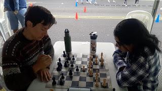 Emmanuel Jiménez estuvo implacable en el Paseo Colón