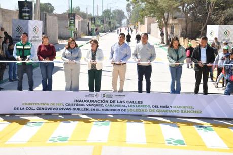 Se estrena mega pavimentación en Soledad, resultado de esfuerzos municipales y estatales Se estrena mega pavimentación en Soledad, resultado de esfuerzos municipales y estatales
