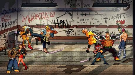 Escena de Streets of Rage 4 para Playstation 4