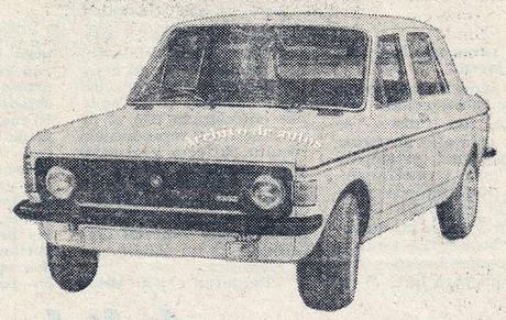 Presentación del Fiat 128 IAVA 1300 TV