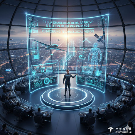 Elon Musk asegura un paquete de compensación histórico en Tesla: una apuesta tecnológica de 1 billón de dólares