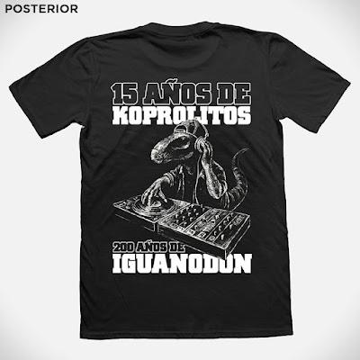 15 años de Koprolitos: Las camisetas y las bolsas