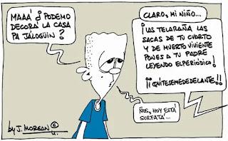 DE LAS VIÑETAS DE HUMOR DE HOY SÁBADO, 8 DE NOVIEMBRE DE 2025