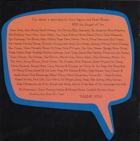 Dave Kerzner & Sonic Elements  - Yesterday and Today (A Tribute To Yes) (2018)