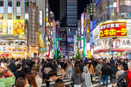 12 calles que cobran vida por la noche Shinjuku Dori
