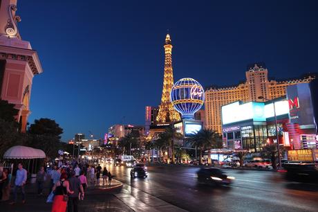 12 calles que cobran vida por la noche Franja de Las Vegas