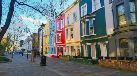 15 de las calles más coloridas del mundo para pasear Portobello Road de Notting Hill