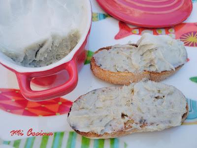 RILETTE DE BOQUERONES EN MANTECA DE CERDO IBÉRICO.