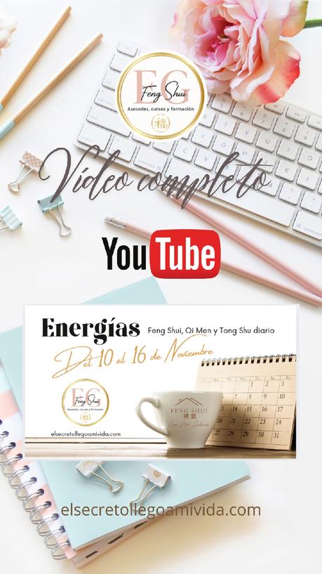 ✨ Tong Shu, Qi Men y Estrellas Voladoras del 10 al 16 de noviembre de 2025 🌟