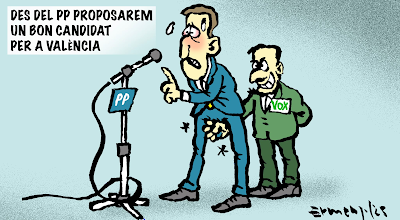 Tras la crisis de Mazón, el PP valenciano a merced de Vox.