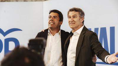 Tras la crisis de Mazón, el PP valenciano a merced de Vox.
