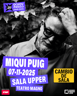 DMR cubrirá el concierto en Madrid de Miqui Puig (07-11-2025)