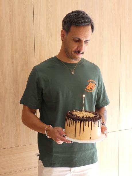 Tarta Chocolate Dulce de leche guirlache de avellanas