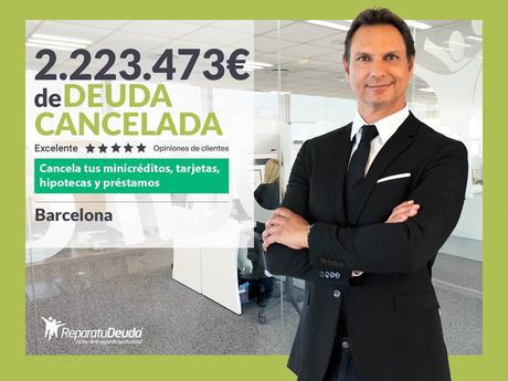 Repara tu Deuda Abogados cancela 2.223.473 € en Barcelona (Catalunya) con la Ley de Segunda Oportunidad Repara tu Deuda Abogados cancela 2.223.473 € en Barcelona (Catalunya) con la Ley de Segunda Oportunidad