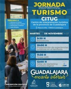 Centro de Interpretación Turística de la provincia de Guadalajara acoge este martes una jornada profesional de turismo