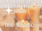 ☀️Ritual Abundancia Vela Miel, Canela Azúcar☀️Hoy