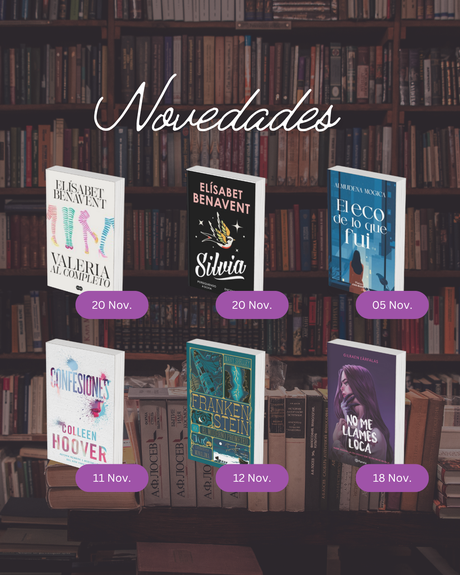 Novedades Literarias Noviembre Novedades Literarias Noviembre