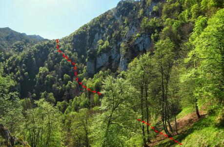 De Tajadura a la Redondina (LA AGRESTE PEÑAMELLERA PARTE I) Descenso desde la majada Tajadura