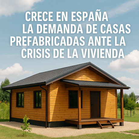 La demanda de casas prefabricadas se dispara en España en 2025