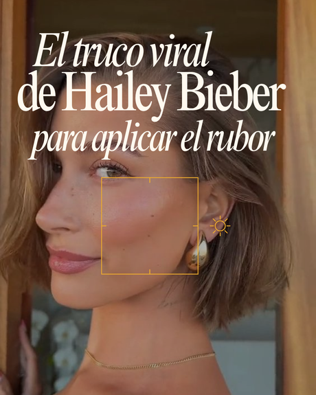 glowy blush truco de maquillaje beauty tip makeup efecto glow piel luminosa Hailey Bieber tiktok paso a paso