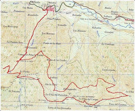 El Reboḷḷal-Alto del Trayecto-El Mosqueiro