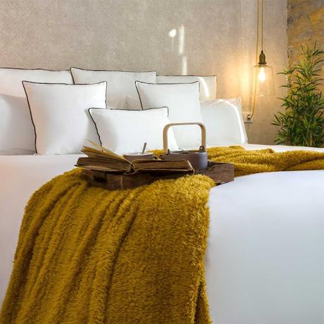 Funda nórdica Turia blanco de algodón orgánico 200 hilos - Frescor natural para dormir