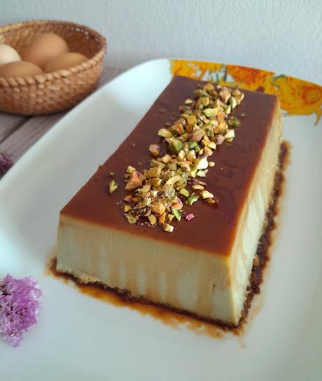 Flan de Pistacho
