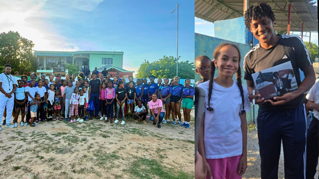 La luz del alma de Marileidy le gana a sus pies. La luz del alma de Marileidy le gana a sus pies.