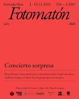 Concierto sorpresa en Fotomatón Bar