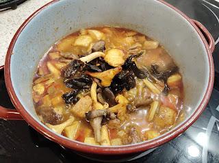 GUISO DE BATATA CON SETAS