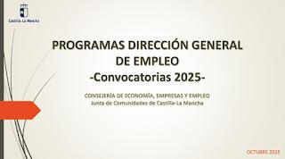 Presentación actualizada con todas las ayudas de autoempleo y contratación 2025 de Castilla-La Mancha