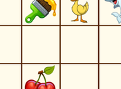 Juegos memoria: juegos ordenar, nivel