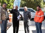 Supervisa Enrique Galindo obra drenaje colonia Pilitas