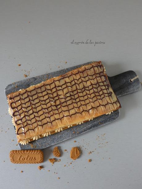 Milhojas Lotus Bíscoff Milhojas Lotus Bíscoff