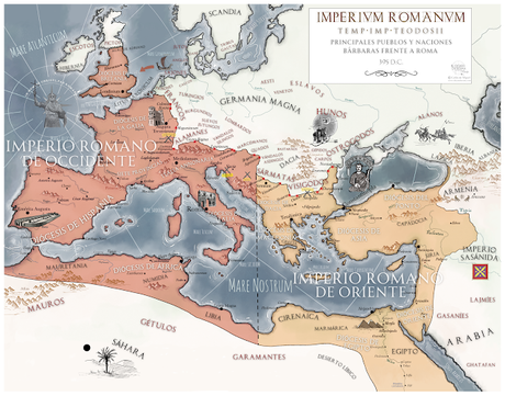 NI EL CLIMA, NI EL PLOMO, NI LOS BÁRBAROS. LAS VERDADERAS CUASAS DE LA CAIDA DEL IMPERIO ROMANO EN OCCIDENTE