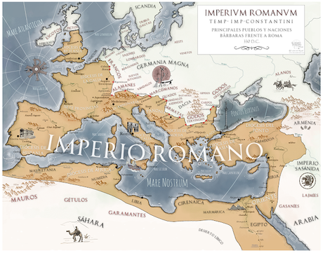 NI EL CLIMA, NI EL PLOMO, NI LOS BÁRBAROS. LAS VERDADERAS CUASAS DE LA CAIDA DEL IMPERIO ROMANO EN OCCIDENTE