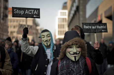 Guy Fawkes in Berlin