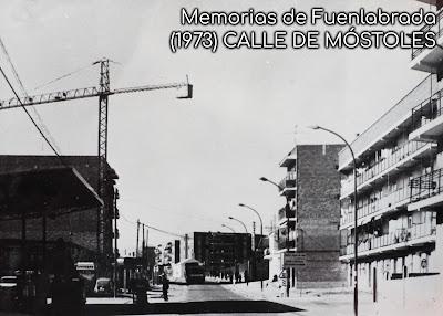 Calle de Móstoles en 1973