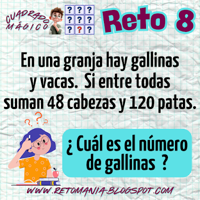Retos matemáticos, Desafíos matemáticos, Problemas matemáticos, Retos mentales, Retos virales, Post virales, Juegos de lógica, Juegos mentales, Cuadrados mágicos, Cuadrado mágico, Cuadrado mágico multiplicativo, Descubre el número, Solo para Genios, Retos solo para Genios, Piensa rápido, Número oculto, Acertijos
