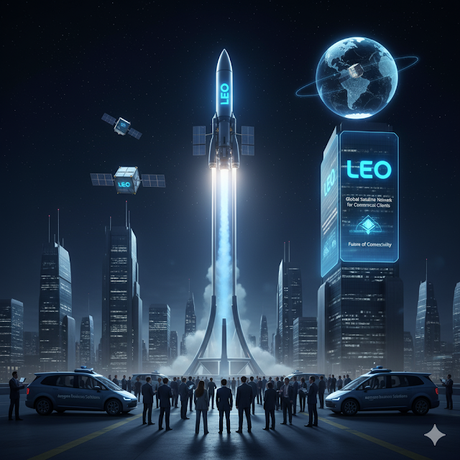 Amazon renombra su red satelital a “Leo” y redefine su estrategia hacia el mercado comercial