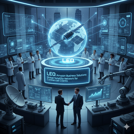 Amazon renombra su red satelital a “Leo” y redefine su estrategia hacia el mercado comercial