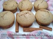 Petits gâteaux farine complet cannelle whole wheat flour cinnamon muffins magdalenas harina trigo integral canela مافن دقيق القمح الكامل القرفة