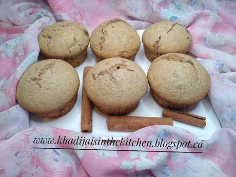 PETITS GÂTEAUX À LA FARINE DE BLÉ COMPLET ET À LA CANNELLE / WHOLE WHEAT FLOUR CINNAMON MUFFINS / MAGDALENAS CON HARINA DE TRIGO INTEGRAL Y CANELA / مافن دقيق القمح الكامل و القرفة PETITS GÂTEAUX À LA FARINE DE BLÉ COMPLET ET À LA CANNELLE / WHOLE WHEAT FLOUR CINNAMON MUFFINS / MAGDALENAS CON HARINA DE TRIGO INTEGRAL Y CANELA / مافن دقيق القمح الكامل و القرفة