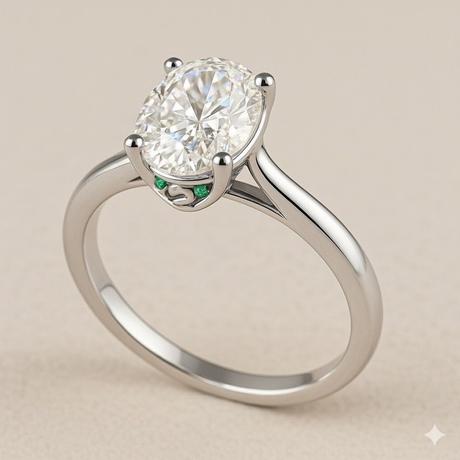 Solitario Personalizado – Oro Amarillo 18k Diamante 2 ct Solitario Personalizado – Oro Amarillo 18k Diamante 2 ct