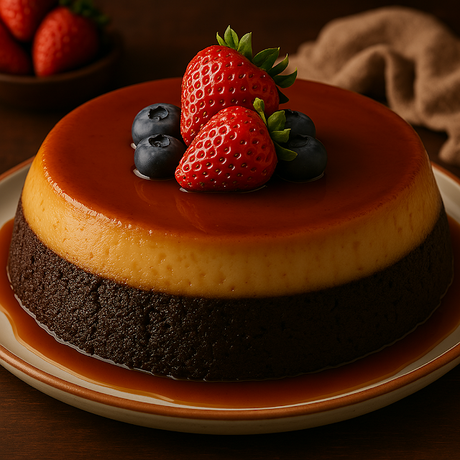 Chocoflan casero: el pastel imposible que siempre triunfa Chocoflan casero: el pastel imposible que siempre triunfa
