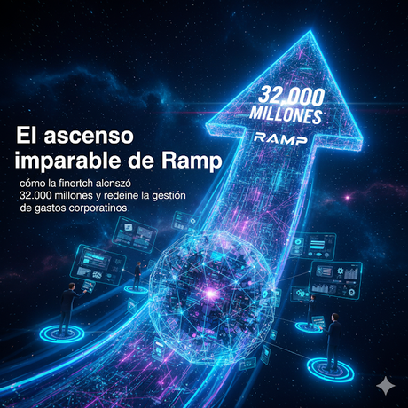 Ramp dispara su valoración hasta los 32.000 millones: el fenómeno fintech que desafía la lógica del mercado Ramp dispara su valoración hasta los 32.000 millones: el fenómeno fintech que desafía la lógica del mercado