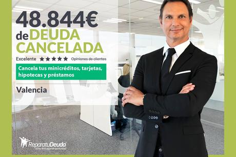 Repara tu Deuda Abogados cancela 48.844 € en Valencia con la Ley de Segunda Oportunidad Repara tu Deuda Abogados cancela 48.844 € en Valencia con la Ley de Segunda Oportunidad